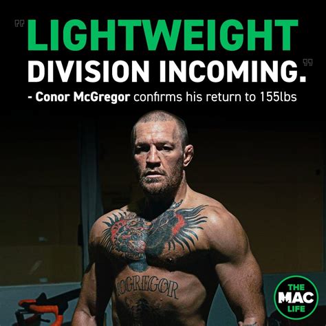 ‘Lightweight division incoming’: Conor McGregor confirms Poirier bout ...