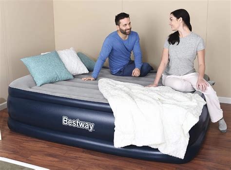 Bestway Queen Size Inflatable Tritech Airbed With Build In Ac