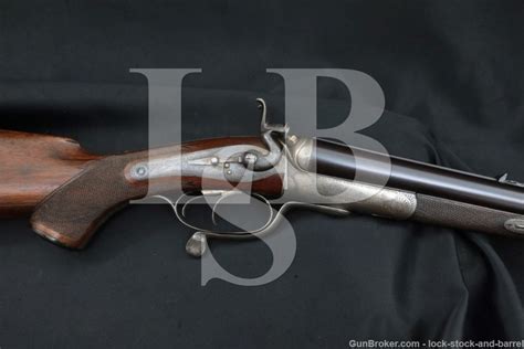 Adams & Co. .500 Nitro Express Back-Action Double Rifle, 1881-1894 ...