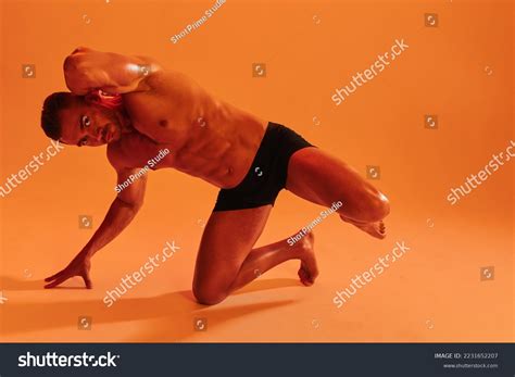 Man Bodybuilder Boxer Muscle Workout Naked Stock Photo Shutterstock