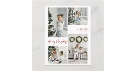 Merry Christmas Family Photo Card | Zazzle