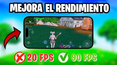 Como Quitar Lag Y Mejorar El Rendimiento En Fortnite Mobile Youtube