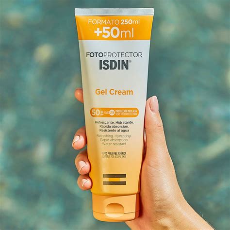 Fotoprotector Isdin Spf50 Gel Crema Protector Solar X 250ml Farmacia