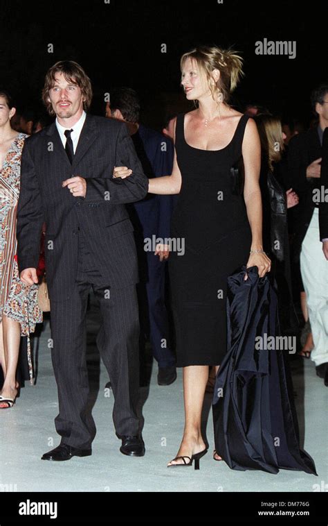 Ethan Hawke And Uma Thurmanactors Husband And Wifelyvenice Film