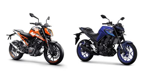 KTM Duke 250 Vs Yamaha MT25 Siapa Raja Torsi Naked 250cc MUF Online