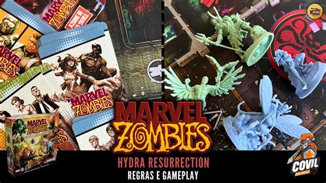 Marvel Zombies Hydra Resurrection Regras E Gameplay Youtube