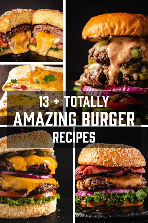 Burger Recipes: 13+ Amazing Burgers - Hey Grill, Hey