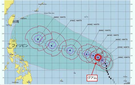 グアムに過去数十年で最大の勢力のスーパー台風が直撃する見込みとなり、非常事態宣言が発令され、知事は、低地の住人「全員」に高地への避難を命じる 新時代の夜明け前に2、アセンション旅立ちの日