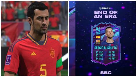 Fifa 23 Leak Suggests That Sergio Busquets Will Arrive As An End Of An