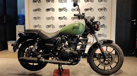 2022 Royal Enfield Meteor 350 Fireball Matt Green New Changes Price