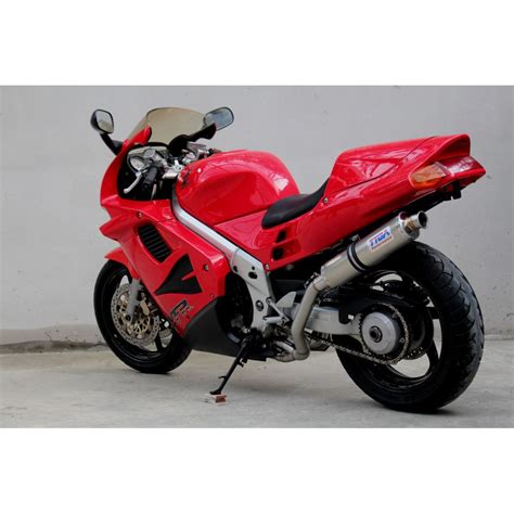 Ligne Compl Te Tyga Performance Silencieux Inox Rond Honda Vfr