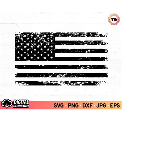 Distressed American Flag Svg American Flag Svg Distressed Inspire Uplift