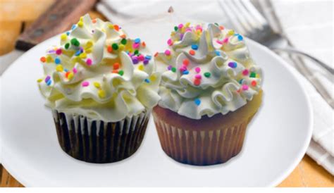 Sugar Free Vanilla or Chocolate Cupcake - Bye Bye Sugar Bakery