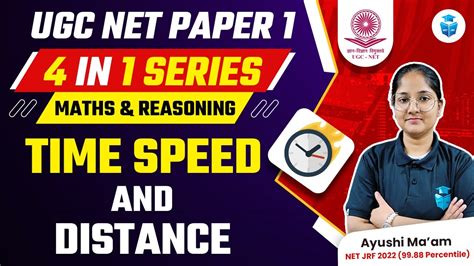 UGC NET Paper 1 Maths Time Speed Distance UGC NET Dec 2023