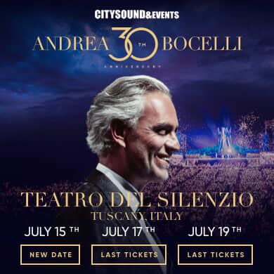 Andrea Bocelli Th Anniversary