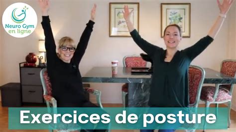 Exercices De Posture Pour Diminuer Les Tensions Youtube