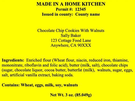 California Cottage Food Laws - Cottage Food Laws By State