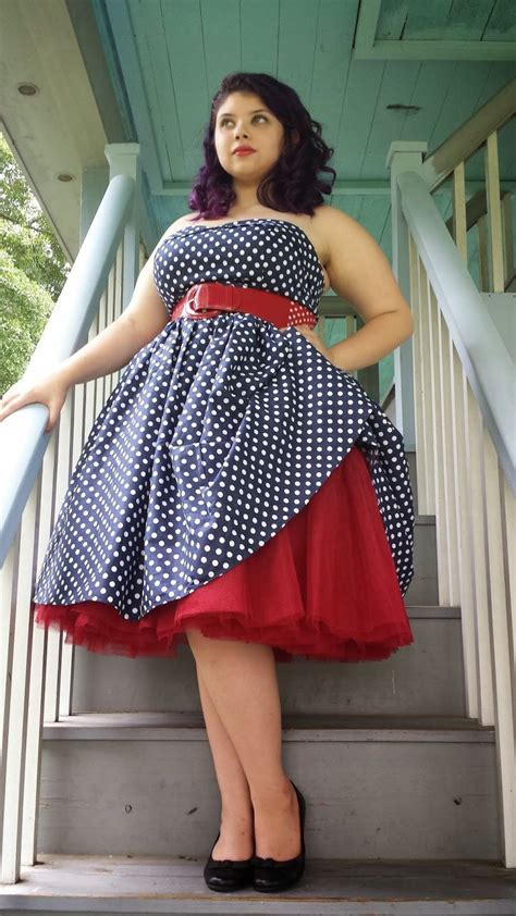 Vintage Plus Size Rockabilly Fashion Style Outfits Ideas 29 Plus Size Rockabilly Plus Size