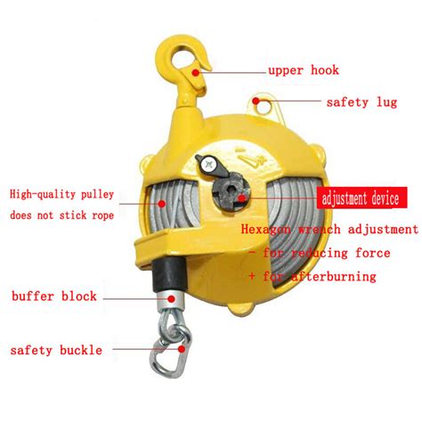 1 3kg Spring Balancer Self Locking Tower Type Lifting Hook Spring