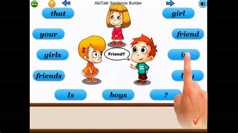 Sentence Builder Ios And Android App Youtube