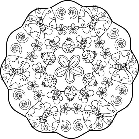 Mandala De Insectos