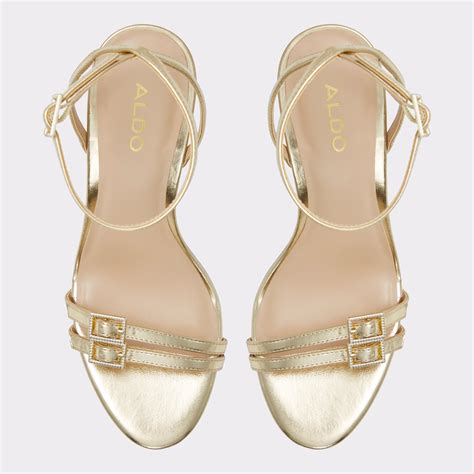 Aldo Gold Sandals Flash Sales Bellvalefarms