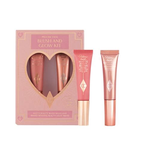 Pillow Talk Blush Glow Kit Highlighter Blush Gift Set Charlotte