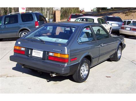 1983 Honda Accord Lx Hatchback For Sale Cc 750748