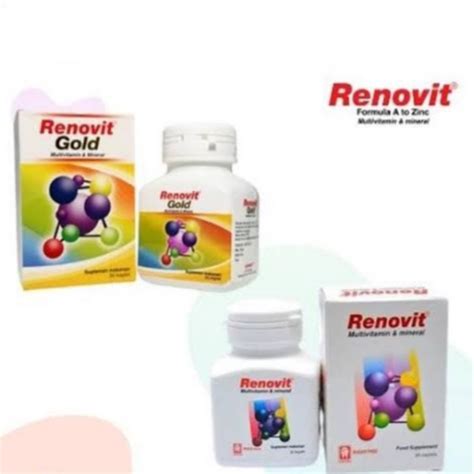 Jual Renovit Tablet Multivitamin Gold 30 S 30tablet 30tab 30 Tab Tablet