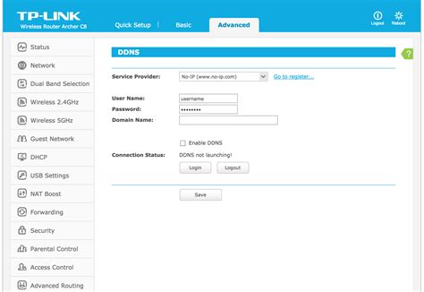 How To Configure DDNS Dynamic DNS In A Router Support No IP