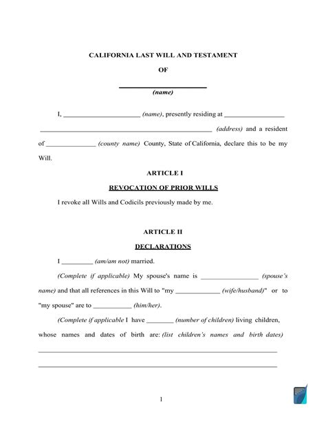 20 Letter Of Testamentary California Waseemkavelle