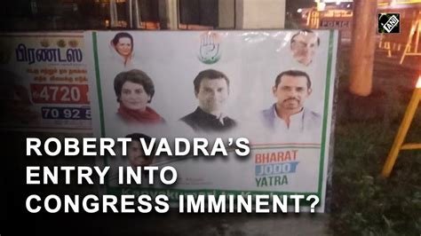 Robert Vadras Entry Into Congress Imminent Latest News Youtube