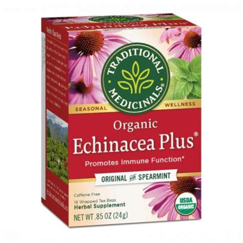 Traditional Medicinals Herbal Tea Organic Original With Spearmint