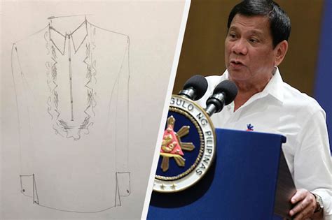 Duterte To Wear Marawi Inspired Barong For Second Sona Abs Cbn News