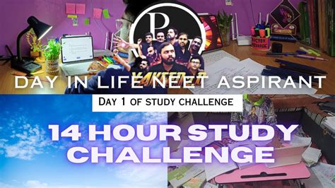 Day In Life Neet Aspirant Hr Study Challenge Daily Vlog Until We