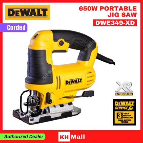 Dewalt DWE349 XD 650W High Performance Portable Jigsaw Lazada