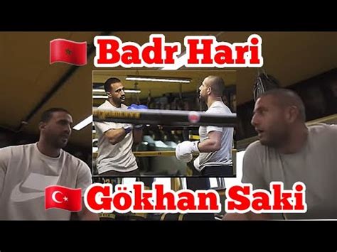 Badr Hari G Khan Saki Training Youtube