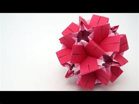 Origami CLO Kusudama Isa Klein The Secrets Of Origami