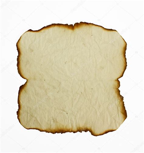 Burnt Edges Paper Background — Stock Photo © Denissova 3713600