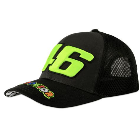 VR46 Valentino Rossi The Doctor 46 Trucker Cap Black 2020 ADULT ...