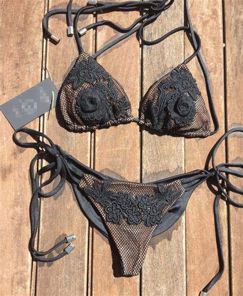 Style Lace Flower Bikini Lady On Luulla