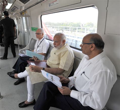 Pm Inaugurates Badarpur Faridabad Metro Line Prime Minister Of India