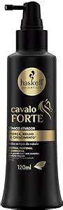 Tônico Ativador Cavalo Forte Haskell 120ml Amazon br