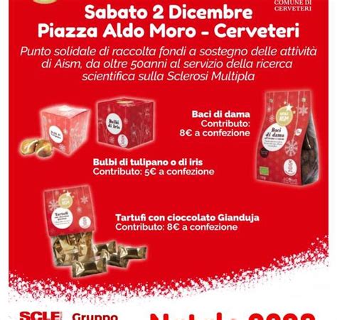 Torna Il Natale Di Aism A Cerveteri Sabato Postazione Solidale In