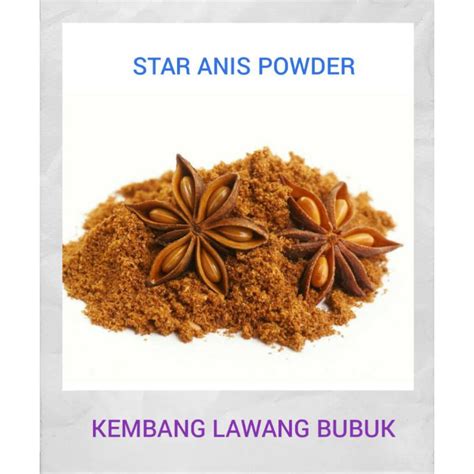 Jual Star Anise Powder Kg Kembang Lawang Bubuk Pekak Powder Kg