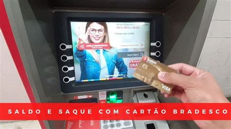 Verificando Saldo e fazendo saque no caixa eletrônico cartão