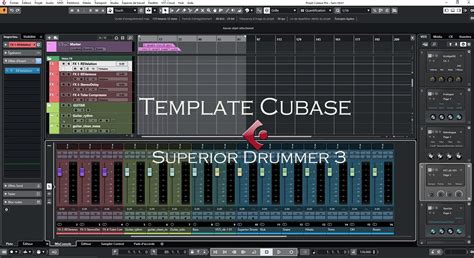 Template Cubase Pop Rock Superior Drummer 3 Mixage Mastering