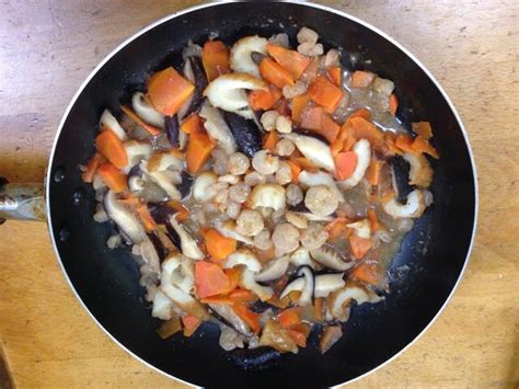 おばさんの料理教室 ひく肉を使ったアヒージョ😀 おばさんの料理教室