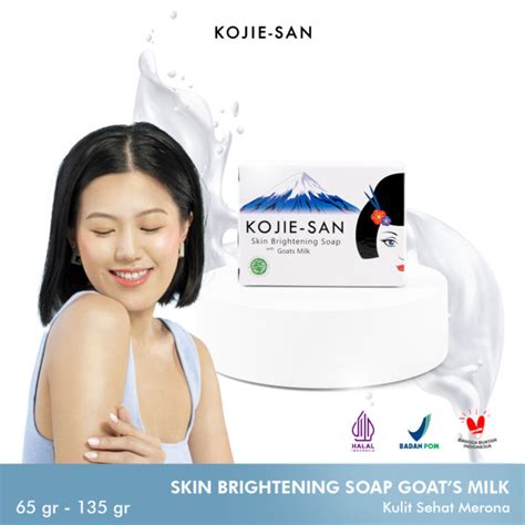 Kojie San Brightening Soap Goats Milk Gr Lazada Indonesia