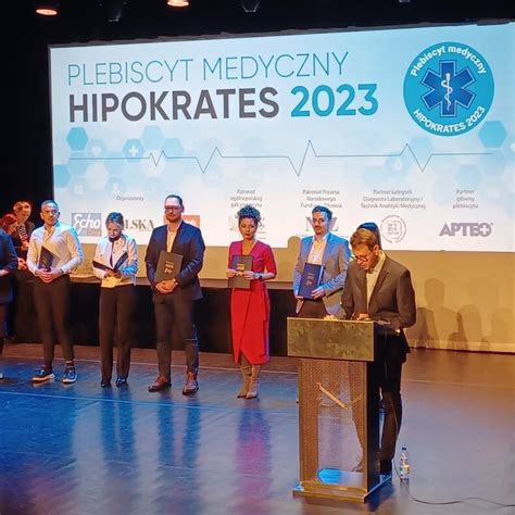 Plebiscyt Hipokrates 2023 wyróżnienia dla sieci medycznej PZU Zdrowie